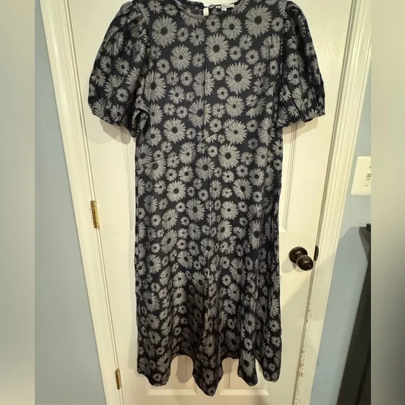 Piper and Scoot The Cressida Sunflower Woven Midi Dress - Picture 8 of 10